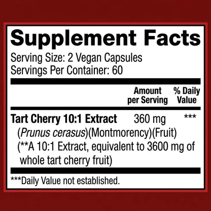 Tart Cherry – Uric Acid & Joint Support